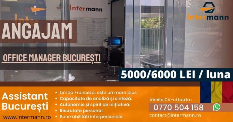 _Office manager București intermann